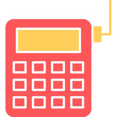 Web Kullanımı için Telefon Simgesi, Vektör İllüstrasyonu