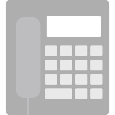 Web Kullanımı için Telefon kulübesi Simgesi, Vektör İllüstrasyonu