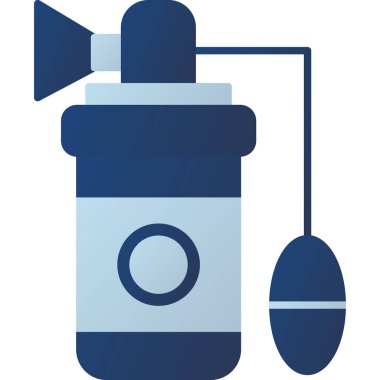 Web Kullanımı için Göğüs Pompası Simgesi, Vektör İllüstrasyonu