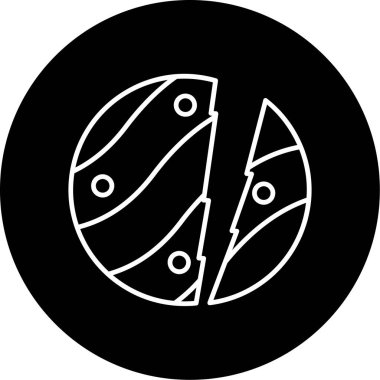 Web Kullanımı İçin Yok Edilmiş Simge, Vektör İllüstrasyonu