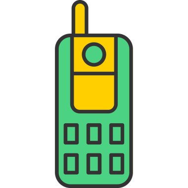 Web Kullanımı için Nokia Bluefix Simgesi, Vektör İllüstrasyonu