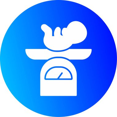 Bebek Ağırlığı Simgesi, Web Kullanımı için Vektör Resimleri