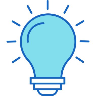 Web Kullanımı için hafif Simge, Vektör İllüstrasyonu