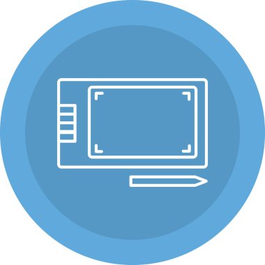 Elektronik Aygıt Simgesi, Web Kullanımı için Vektör İllüstrasyonu