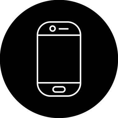 Samsung Galaksi Simgesi, Web Kullanımı için Vektör İllüstrasyonu