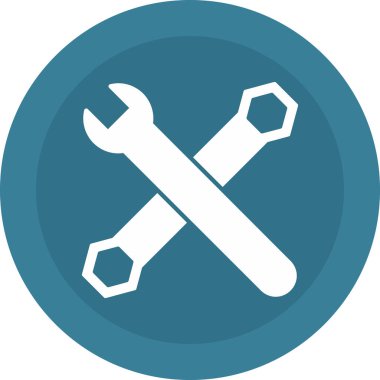 Web Kullanımı için Araç Simgesi, Vektör İllüstrasyonu