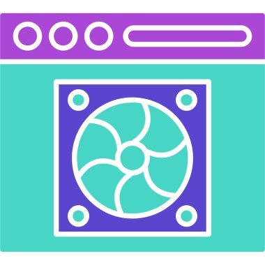 Web Kullanımı için Web Simgesi, Vektör İllüstrasyonu