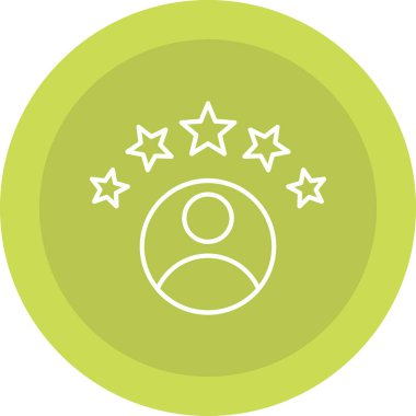 Web Kullanımı için Beğeni Simgesi, Vektör İllüstrasyonu