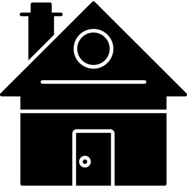 Web Kullanımı için Ev Simgesi, Vektör İllüstrasyonu