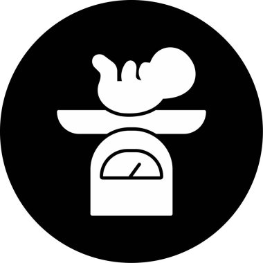 Bebek Ağırlığı Simgesi, Web Kullanımı için Vektör Resimleri