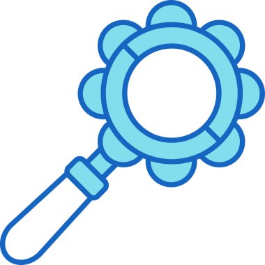 Web Kullanımı için Çıngırak Simgesi, Vektör İllüstrasyonu