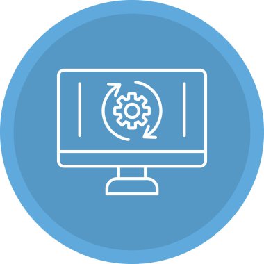 Web Kullanımı için Ekran Simgesi, Vektör Resimleri İzle