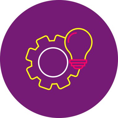 Web Kullanımı için Vektör İllüstrasyonu Gear Simgesi