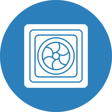 Web Kullanımı için Fan Simgesi, Vektör İllüstrasyonu