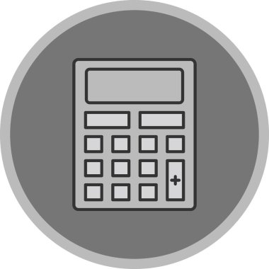 Web Kullanımı için Hesap Makinesi Simgesi, Vektör Resimleri