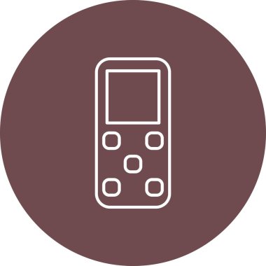 Web Kullanımı için Telefon Simgesi, Vektör İllüstrasyonu