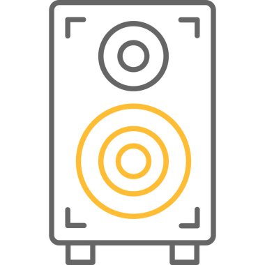 Web Kullanımı için Sözcü Simgesi, Vektör İllüstrasyonu