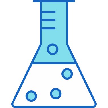 Beaker Simgesi, Web Kullanımı için Vektör İllüstrasyonu