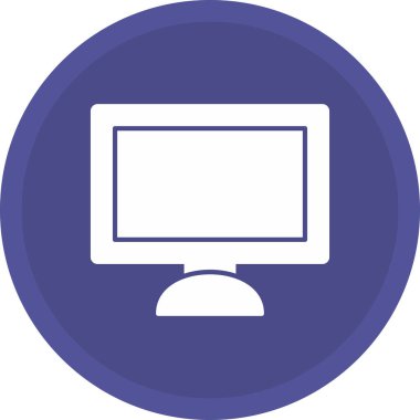 Web Kullanımı için Bilgisayar Simgesi, Vektör İllüstrasyonu