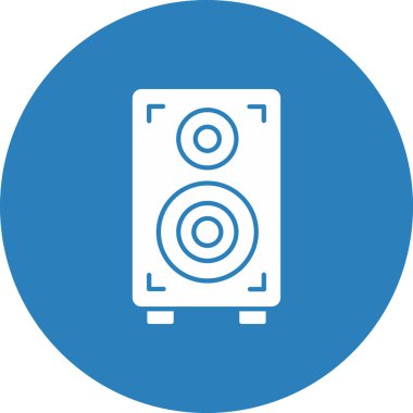 Web Kullanımı için Sözcü Simgesi, Vektör İllüstrasyonu