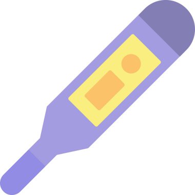 Web Kullanımı için Termometre Simgesi, Vektör İllüstrasyonu