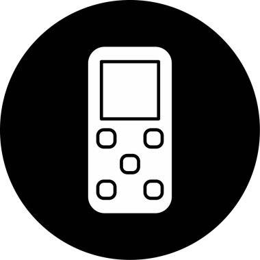 Web Kullanımı için Telefon Simgesi, Vektör İllüstrasyonu