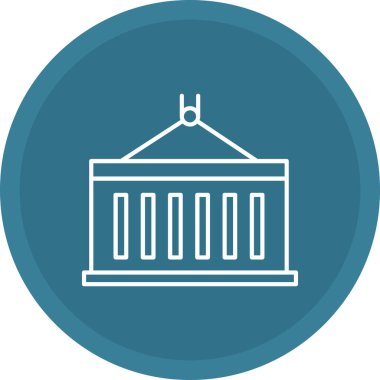 Web Kullanımı için Taşıyıcı Simgesi, Vektör İllüstrasyonu