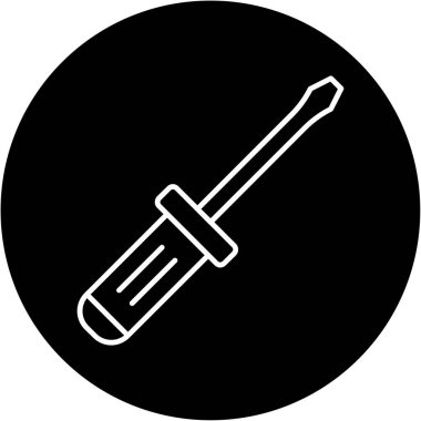 Web Kullanımı için Sürücü Simgesi ve Vektör İllüstrasyonunu Becer