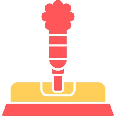 Web Kullanımı için Joystick Simgesi, Vektör İllüstrasyonu