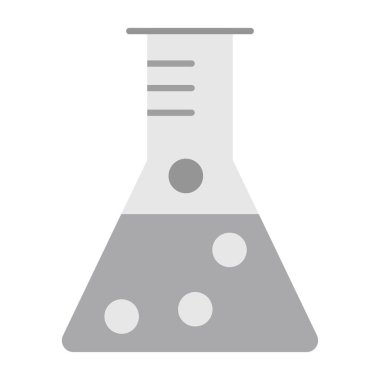 Beaker Simgesi, Web Kullanımı için Vektör İllüstrasyonu