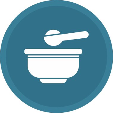 Bebek maması Simgesi, Web Kullanımı için Vektör İllüstrasyonu