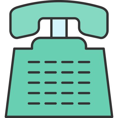 Web Kullanımı için Telefon Simgesi, Vektör Resimleri Çevir