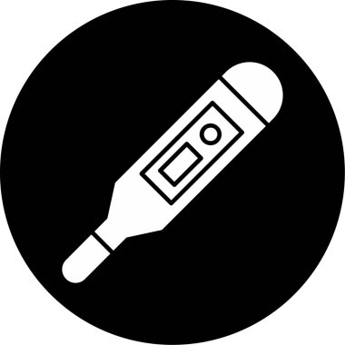 Web Kullanımı için Termometre Simgesi, Vektör İllüstrasyonu