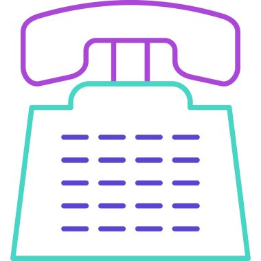 Web Kullanımı için Telefon Simgesi, Vektör Resimleri Çevir