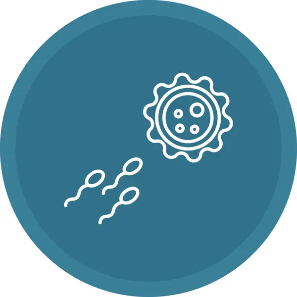 Web kullanımı için Döllenme Simgesi, Vektör İllüstrasyonu