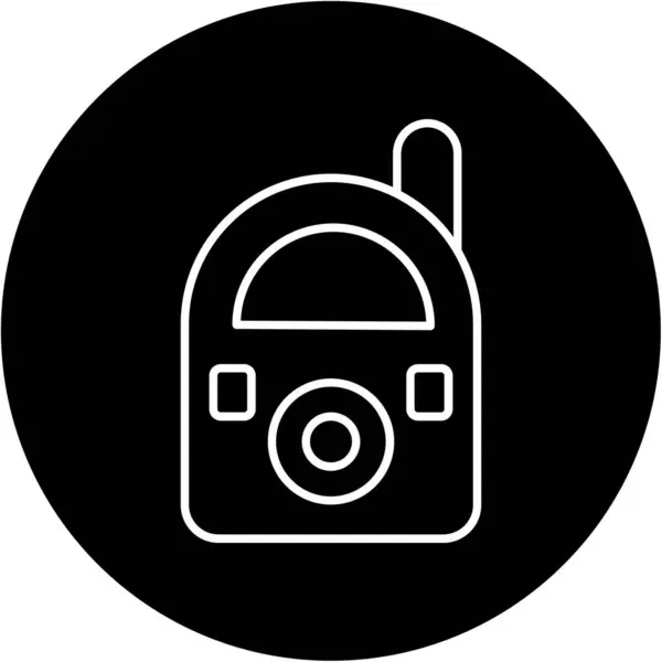 Web Kullanımı için Bebek İzleme Simgesi, Vektör İllüstrasyonu