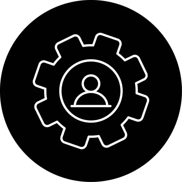 Web Kullanımı için Kullanıcı Simgesi, Vektör İllüstrasyonu