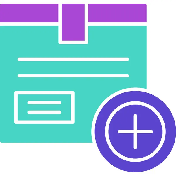 Web Kullanımı için Kutu Simgesi, Vektör İllüstrasyonu