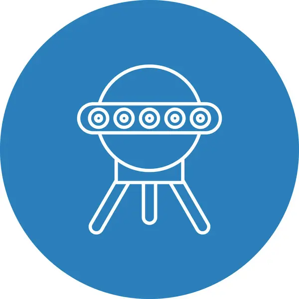 Sputnik Simgesi, Web Kullanımı için Vektör Resimleri