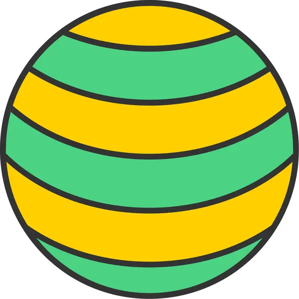 Web Kullanımı için Neptün Simgesi, Vektör İllüstrasyonu