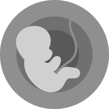 Fetüs Simgesi, Web Kullanımı için Vektör Resimleri