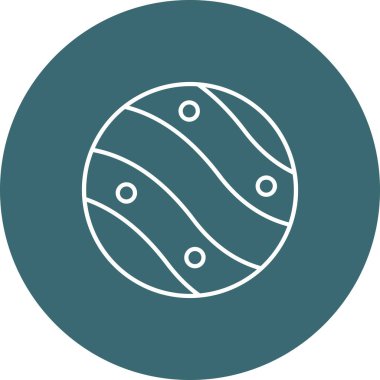 Mars Simgesi, Web Kullanımı için Vektör İllüstrasyonu