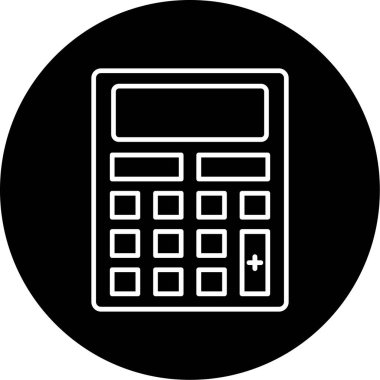 Web Kullanımı için Hesap Makinesi Simgesi, Vektör Resimleri