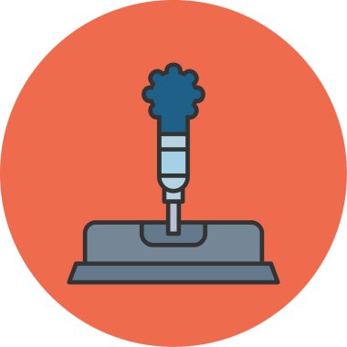 Web Kullanımı için Joystick Simgesi, Vektör İllüstrasyonu