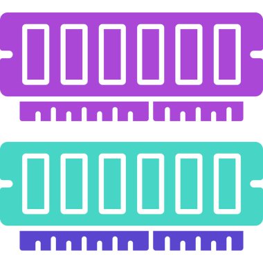 Ram Simgesi, Web Kullanımı için Vektör İllüstrasyonu