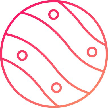 Mars Simgesi, Web Kullanımı için Vektör İllüstrasyonu