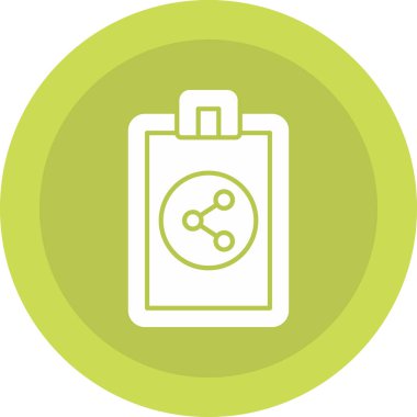 Web Kullanımı için Simge Paylaş, Vektör İllüstrasyonu