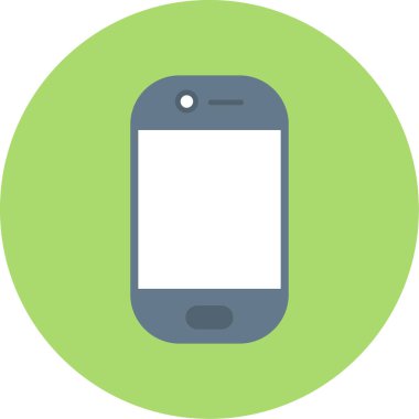 Samsung Galaksi Simgesi, Web Kullanımı için Vektör İllüstrasyonu