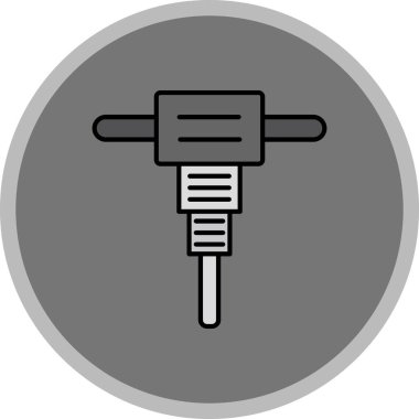 Kaya matkabı Simgesi, Web Kullanımı için Vektör İllüstrasyonu