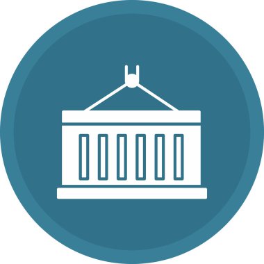 Web Kullanımı için Taşıyıcı Simgesi, Vektör İllüstrasyonu